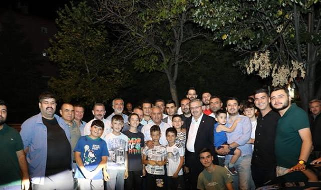 Zeybek Başkan&#039;la Mahalle Buluşmaları sürüyor