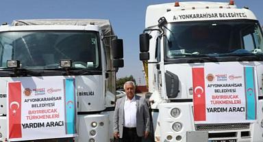 Afyonkarahisar'dan bayırbucak türkmenlerine yardım eli