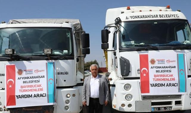 Afyonkarahisar'dan bayırbucak türkmenlerine yardım eli