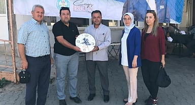 Ahmetlili Muhtarlardan Başkan Ergün'e teşekkür