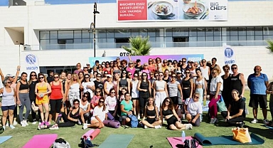 Avrupa Hareketlilik Haftası'nda Didim'de pilates etkinliği gerçekleştirildi
