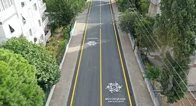 Aydın Büyükşehir Belediyesi Söke Milli Egemenlik caddesi’ni baştan sona yenilendi