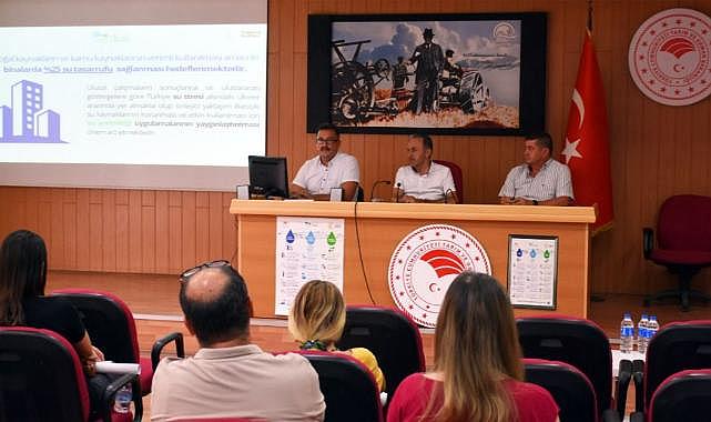 Aydın&#039;daki kamu kurumları suyu verimli kullanacak