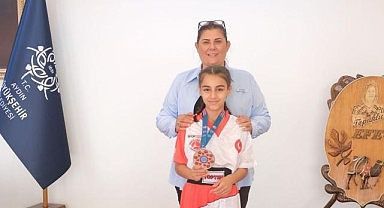 Aydın'ın gururu Revan'dan Başkan Çerçioğlu'na ziyaret
