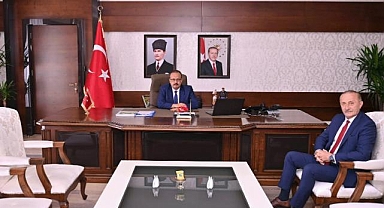 Başkan Atabay'dan Aydın Valisi Canbolat'a hayırlı olsun ziyareti