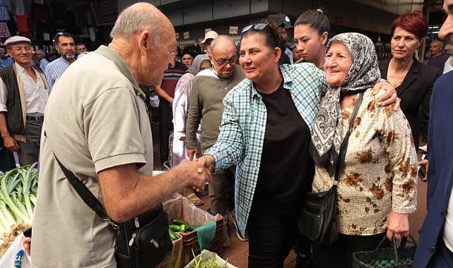 Başkan Çerçioğlu Nazilli’de vatandaşlarla buluştu