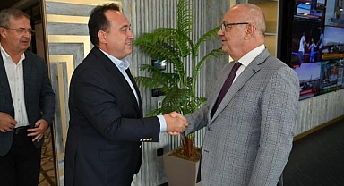 Başkan Ergün, Besim Dutlulu'yu konuk etti