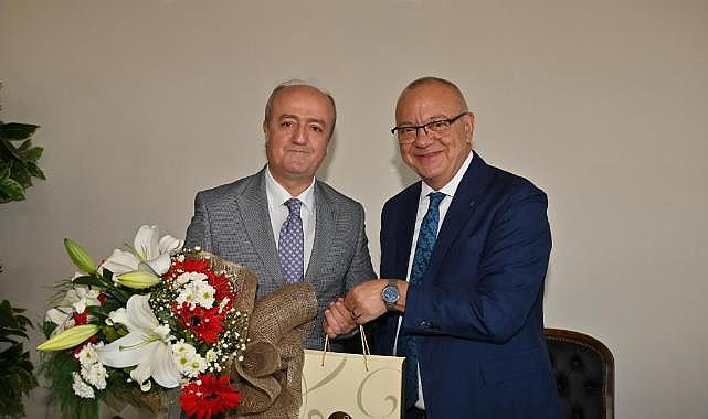 Başkan Ergün'den Başsavcı Eker'e Hayırlı Olsun Ziyareti