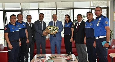 Başkan Ergün, Zabıta Haftası'nı kutladı