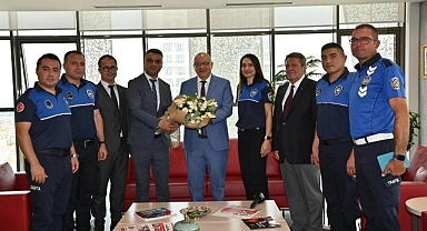 Başkan Ergün, Zabıta Haftası'nı kutladı