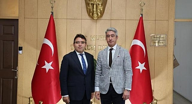 Başkan Oktay'dan Kaymakam Kaya'ya hayırlı olsun ziyareti