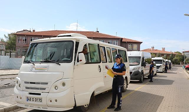 Büyükşehir'den öğrenci servislerine sıkı denetim