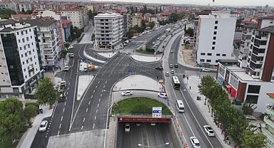 Büyükşehir'den örnek bir akıllı kavşak düzenlemesi daha
