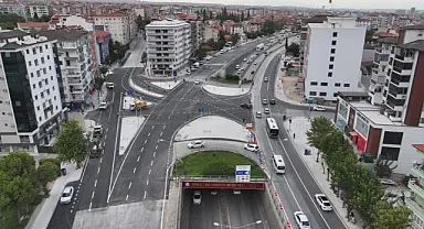 Büyükşehir'den örnek bir akıllı kavşak düzenlemesi daha