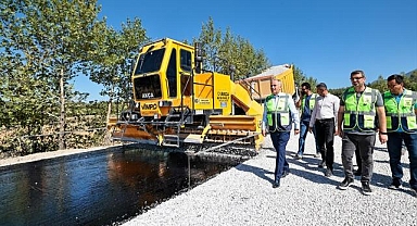 Büyükşehir eski Honaz yolunu yeniliyor