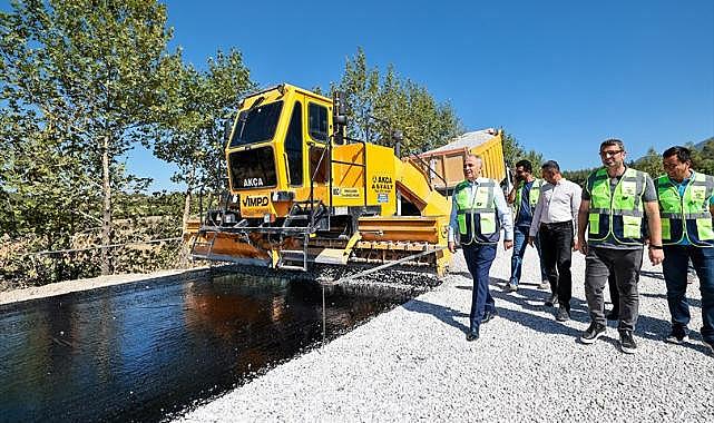 Büyükşehir eski Honaz yolunu yeniliyor