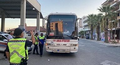 Büyükşehirden servis araçlarına denetim