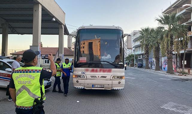 Büyükşehirden servis araçlarına denetim