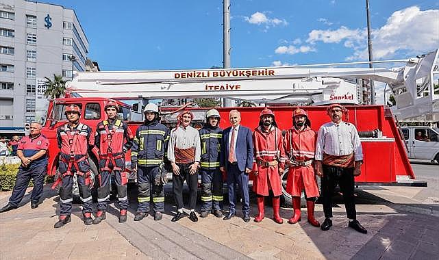 Denizli’nin gururu: Büyükşehir itfaiye