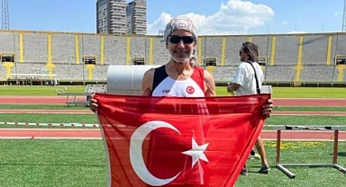 Egeli akademisyen 32. Balkan Masterler Atletizm Şampiyonası'nda ikinci oldu