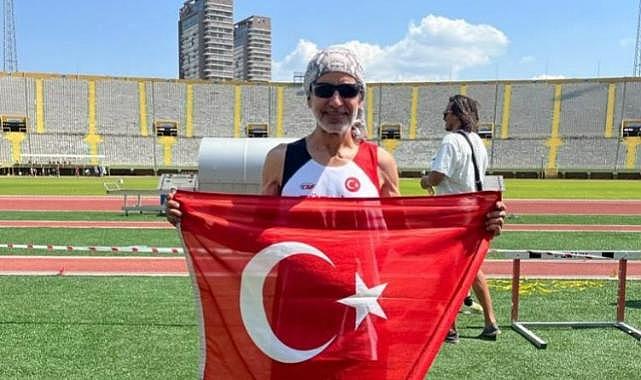 Egeli akademisyen 32. Balkan Masterler Atletizm Şampiyonası'nda ikinci oldu