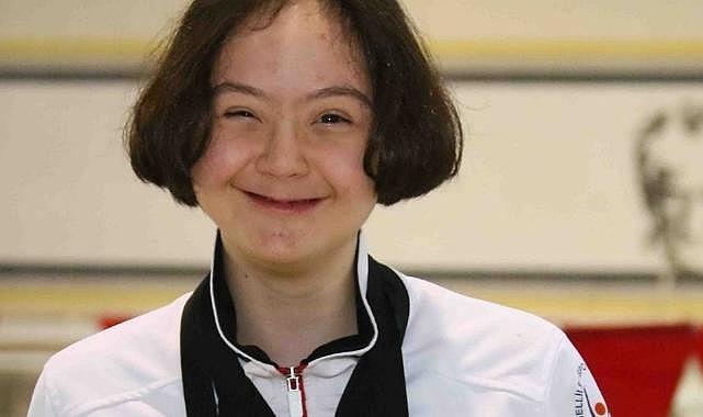 Egeli down sendromlu sporcu İrem&#039;den Avrupa şampiyonasında 5 madalya