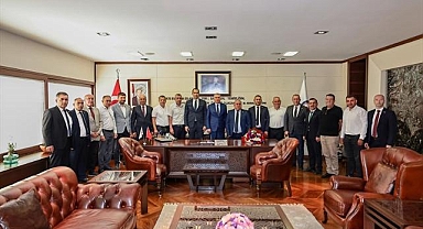 Esnaf ve Sanatkarlar Odaları'ndan Başkan Zolan'a ziyaret
