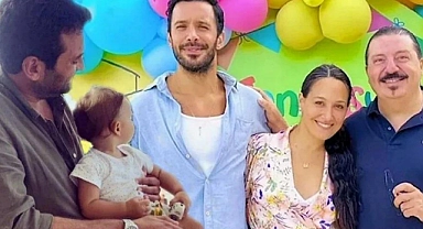 Gupse Özay ve Barış Arduç kızlarının ilk doğum gününü kutladı