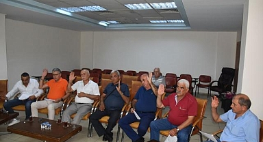 Karacasu'da sütliman meclis toplantısı