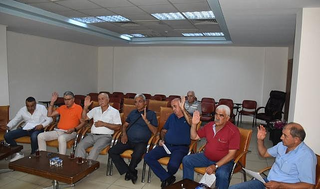 Karacasu'da sütliman meclis toplantısı