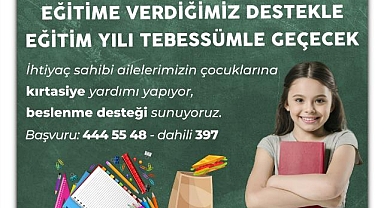 Marmaris belediyesinden eğitim desteği