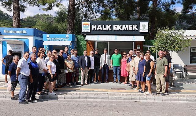 Marmaris&#039;de 2. Halk Ekmek Büfesi açıldı