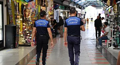 Marmaris zabıta'dan yoğun mesai