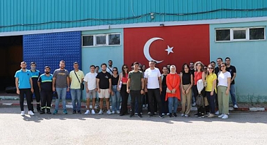MCBÜ Tıp Öğrencileri, Akpınar İçme Suyu Arıtma Tesislerini Gezdi
