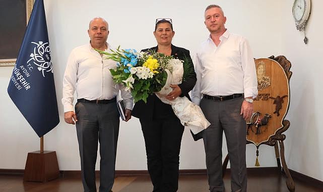 Nazillili Şehiriçi Şoförlerinden Başkan Çerçioğlu'na Ziyaret