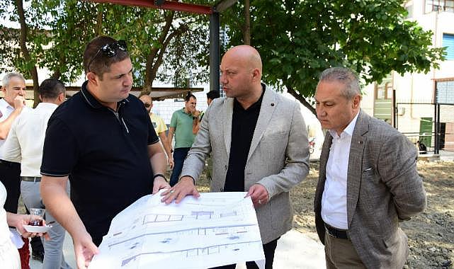 Soma 13 Eylül Parkı&#039;nda değişim sürüyor