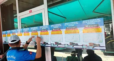 Yeni toplu ulaşım güzergahlarıyla ilgili vatandaşlara sıkı bilgilendirme
