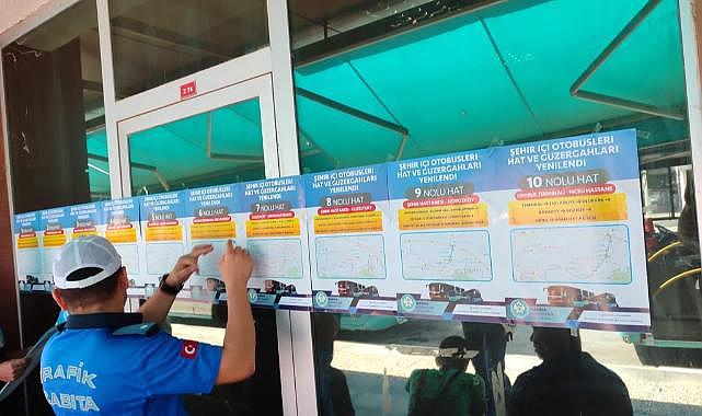 Yeni toplu ulaşım güzergahlarıyla ilgili vatandaşlara sıkı bilgilendirme