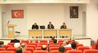 2023 Yılı ekim ayı ilçe şefleri toplantısı yapıldı