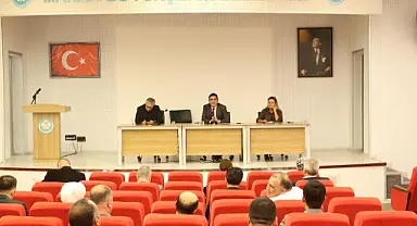 2023 Yılı ekim ayı ilçe şefleri toplantısı yapıldı