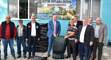 30 Bin zeytin toplama örtüsünün dağıtımı başladı