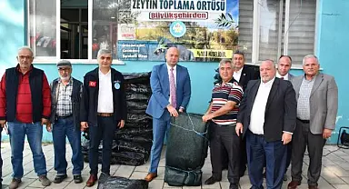 30 Bin zeytin toplama örtüsünün dağıtımı başladı