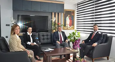 Büyükşehir’den Milli Eğitim Müdürlüğüne ziyaret