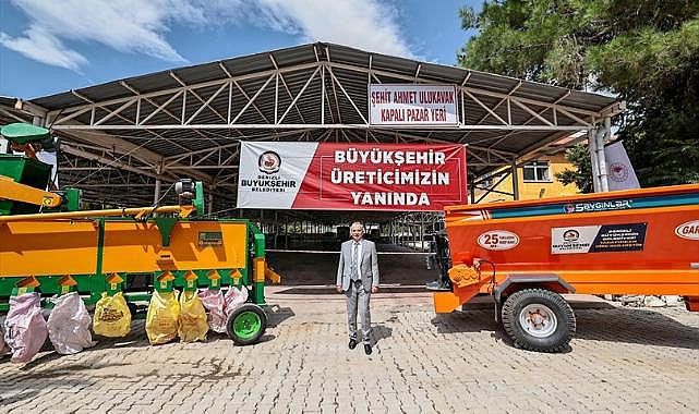 Büyükşehir&#039;den zeytin üreticilerine yüzde 100 hibeli destek