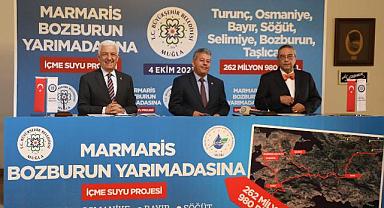 Büyükşehirden Marmaris’e dev içme suyu yatırımı