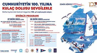 Cumhuriyet’in 100. yılında İzmir Körfezi şenlenecek