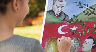 Cumhuriyetin 100.yılına özel resim yarışması