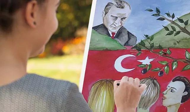 Cumhuriyetin 100.yılına özel resim yarışması