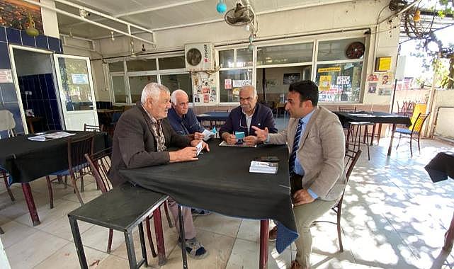 Daire Başkanı Akbaş, Adnan Menderes ve Akpınar Mahallelerini Ziyaret Etti