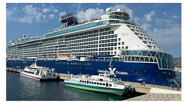 Dev gemi Bodrum'a geldi